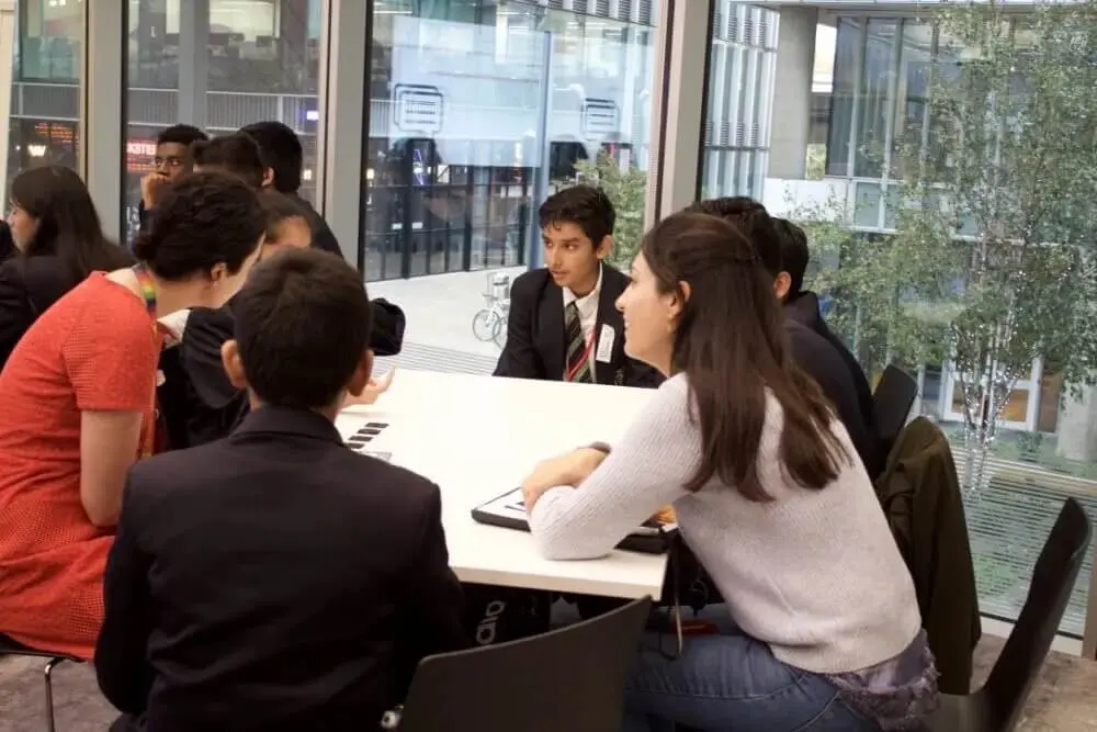 Mentoring young students is boosting employee skills and engagement at leading businesses