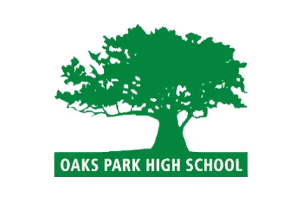 Oaks Park High School logo